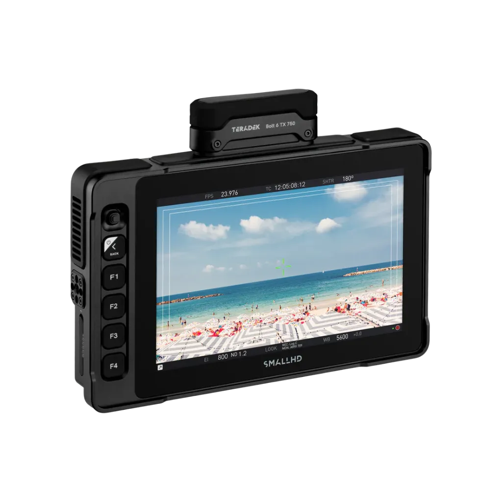 SmallHD_16-0729_Ultra-7-Bolt-6-TX-750_Quarter-Raised-Front-Right-Screen-On.webp