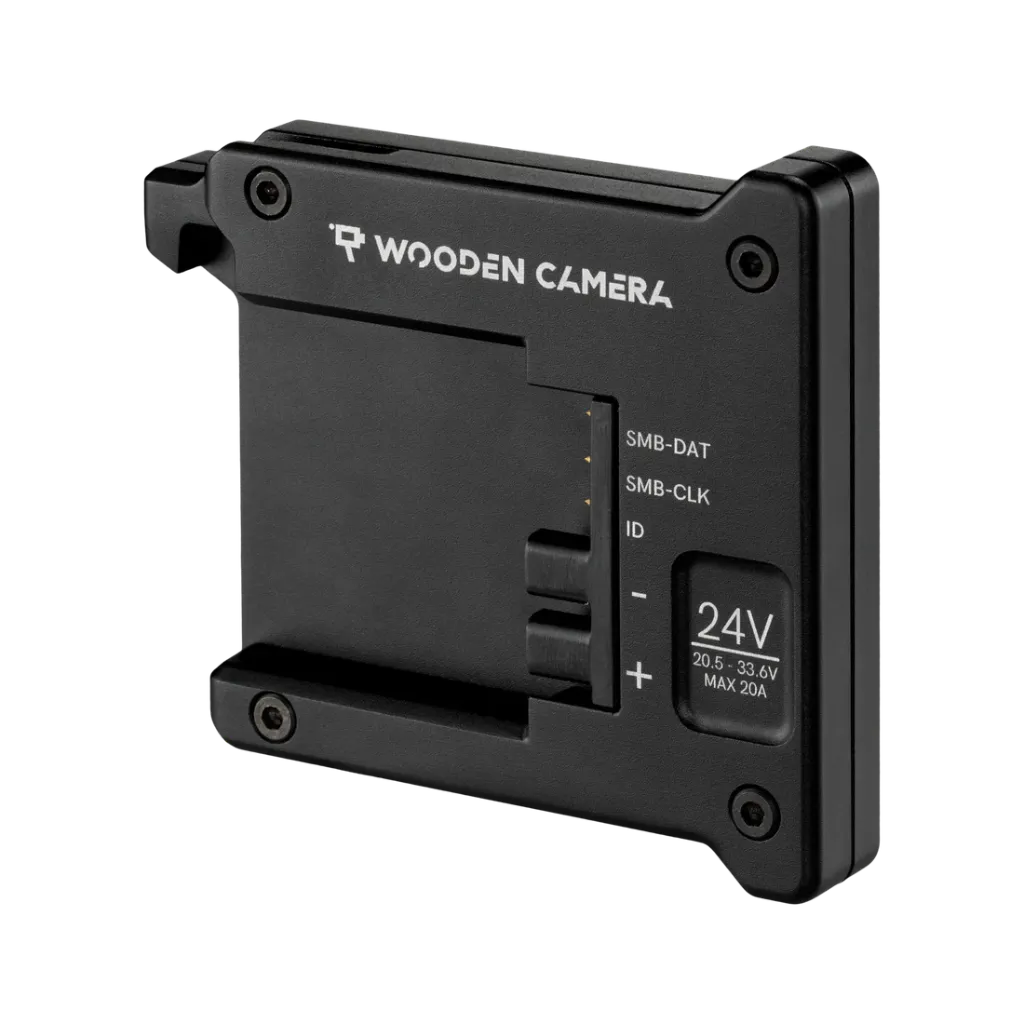 SmallHD_A00610_B-Mount-Micro-Plate-24V_Quarter-Raised-Front.webp