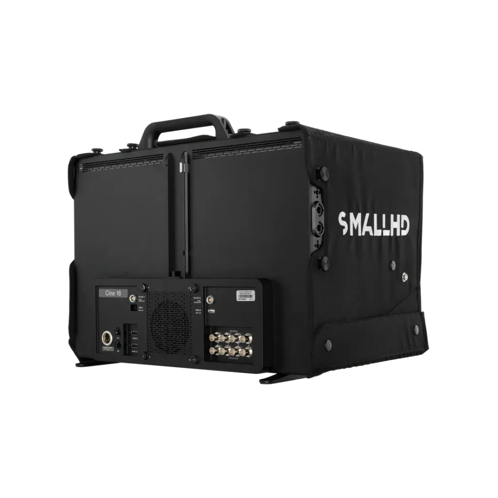 SmallHD_17-1227_Cine-18-Sunhood_Three-Quarters_V1.webp