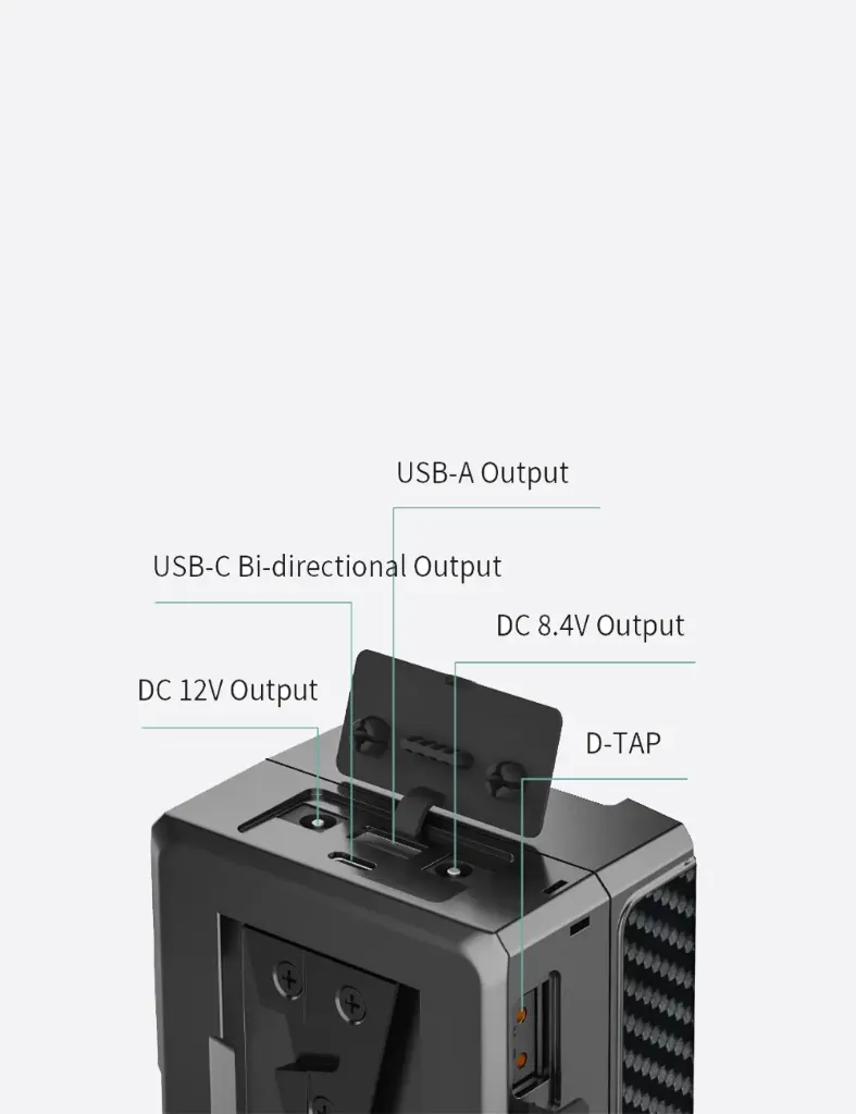 Rolux-Dynasty-Series-14.4V-99Wh-USB-C-V-Mount-Li-Ion-Battery-3.webp