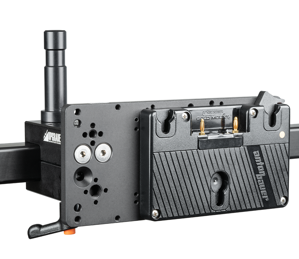 Assembly of 12520 Battery Mounting Plate mounted to Whaley Rail Clamp_02.webp