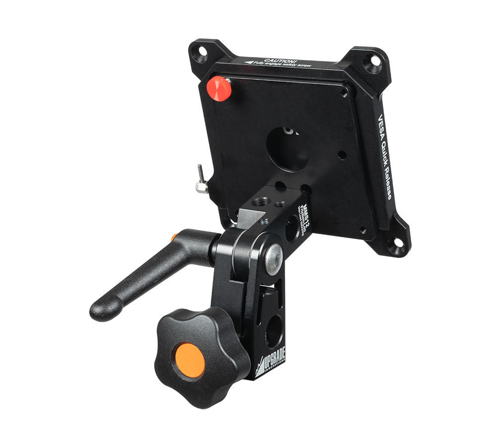 Uprade Innovations - MMS12 VESA Monitor Mount to 5/8″ Spigot – Friction-Loc - QR