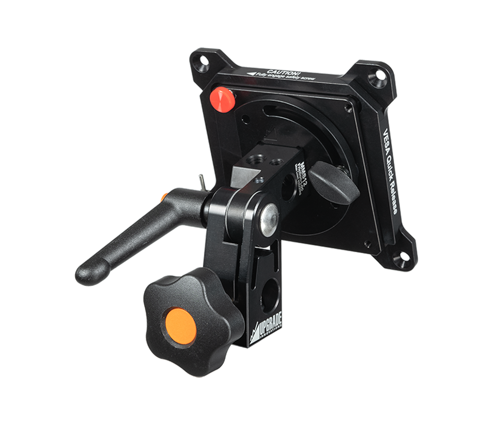 Upgrade Innovations - MMS12 VESA Monitor Mount to 5/8″ Spigot – Friction-Loc - QR-L/P
