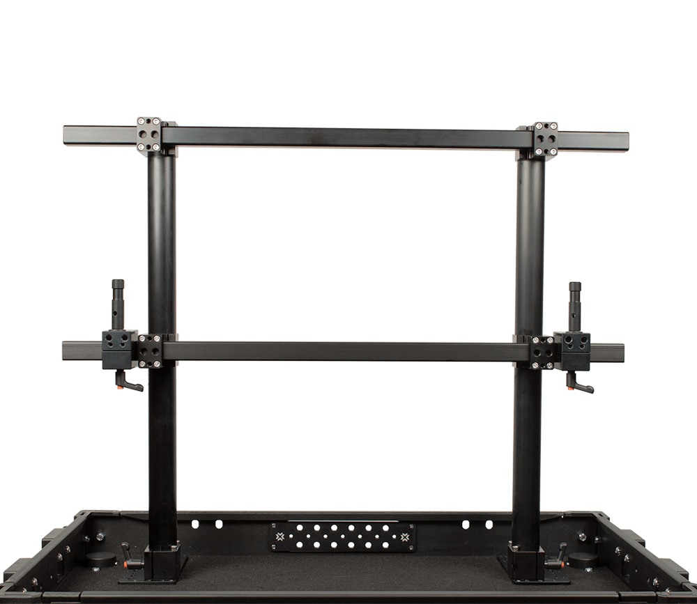 Uprade Innovations - Whaley Rail Monitor Mounting Frame – Inovativ Voyager 30 - Double Rail