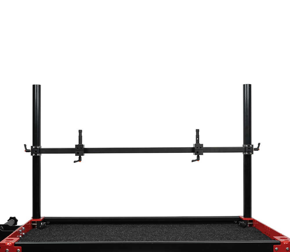 Uprade Innovations - Whaley Rail Monitor Mounting Frame – YaegarPro 40" - Single Rail
