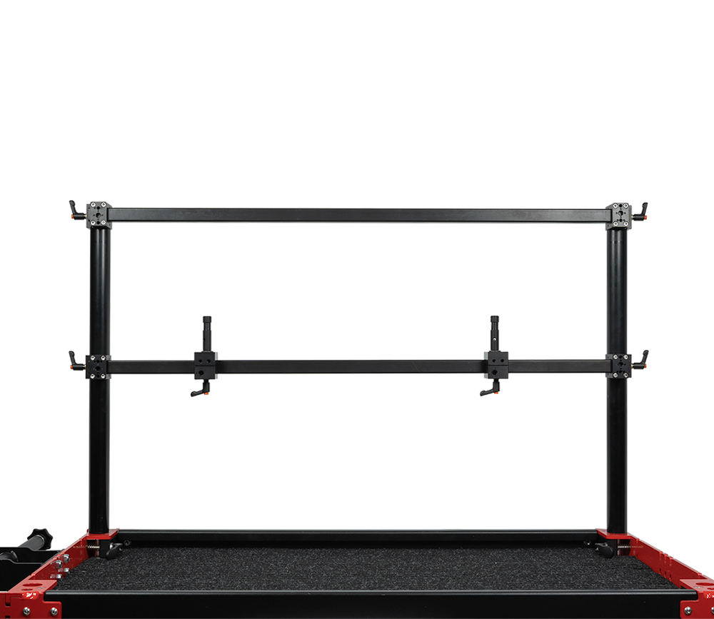 Upgrade Innovations - Whaley Rail Monitor Mounting Frame – YaegarPro 40" - Double Rail