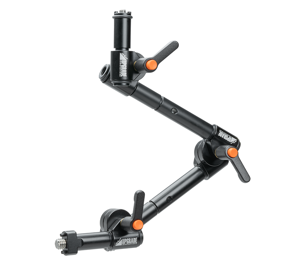 Upgrade Innovations - Double 6" Rudy Arm - Arri 3/8 to SmallHD & Arri 1/4