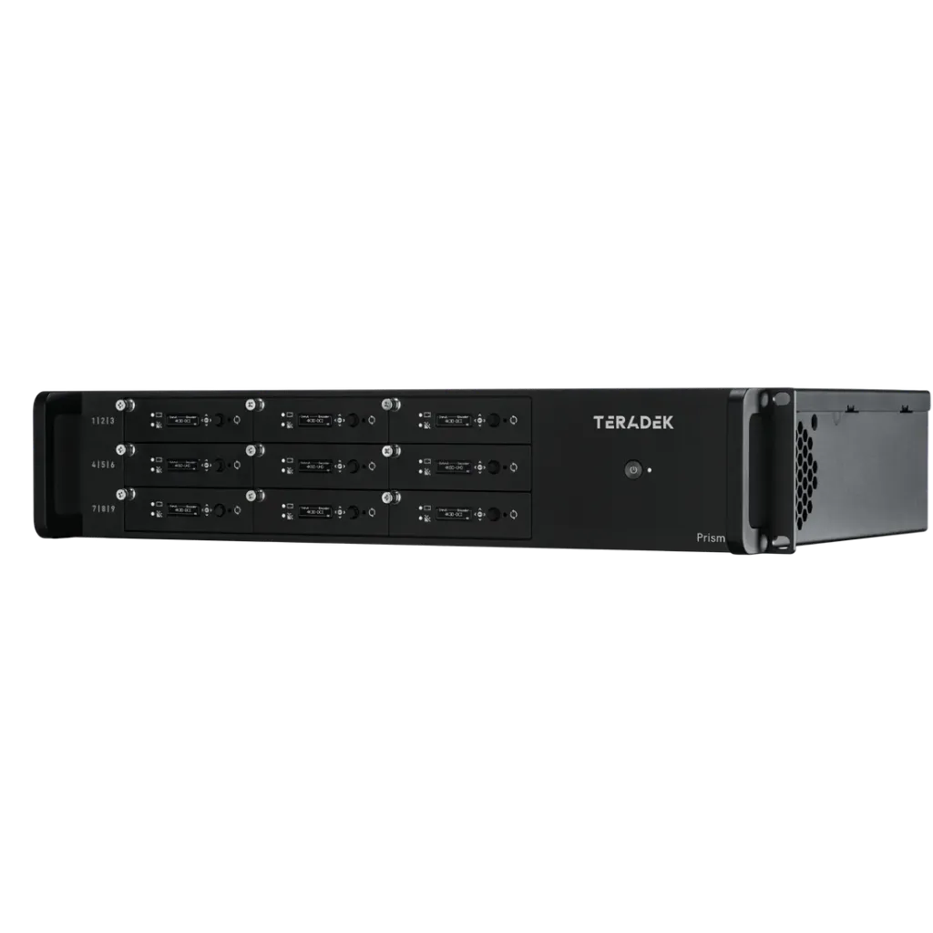 [TER-10-2802] Teradek - Prism 802 Base Rack System 2U