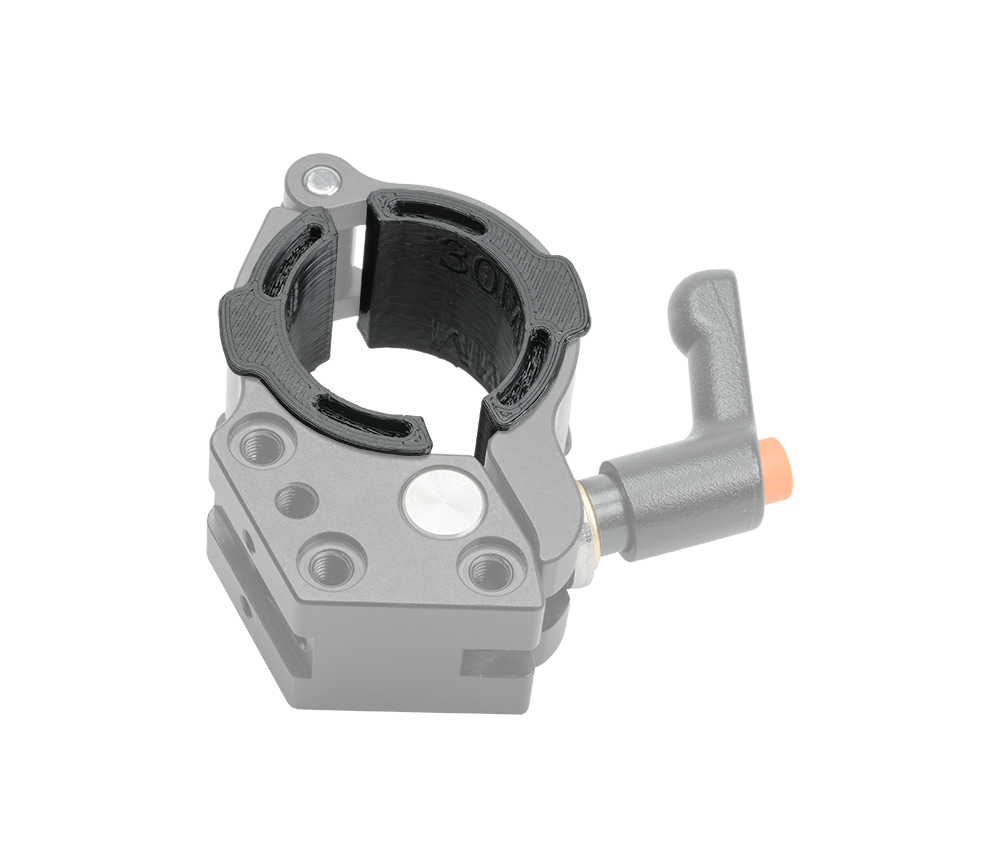 Upgrade Innovations - Whaley Rail Flip Open Clamp - 30mm Reducer