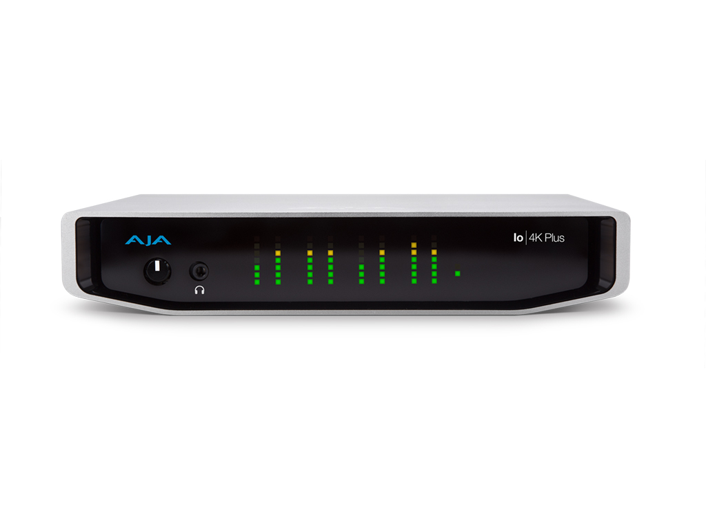 AJA - IO 4K Plus - ideo and Audio I/O over Thunderbolt™ with 12G-SDI and HDMI 2.0